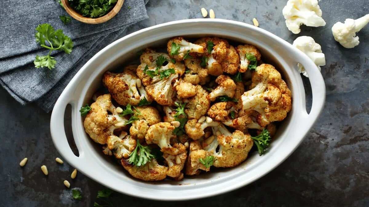 This Simple Curry Roasted Cauliflower Is A Perfect Midweek Meal