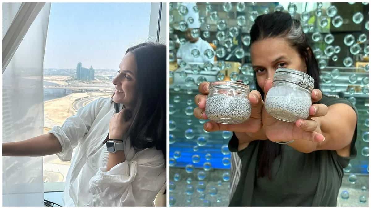 Neha Dhupia’s Dubai Vacation Featured Chia Pudding And More