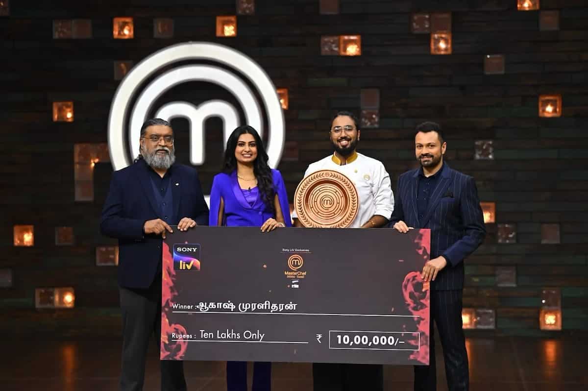 Akash Muralidharan From Chennai Wins MasterChef India Tamil 2024