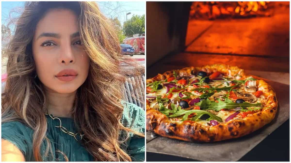 Priyanka Chopra Spends The Weekend On The Beach With A Pizza