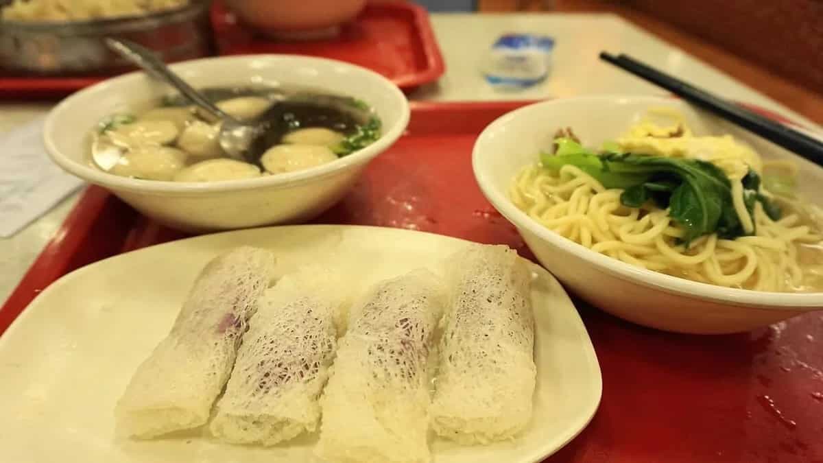 Sweet Potato Flour Delicacies In Chinese Cuisine 