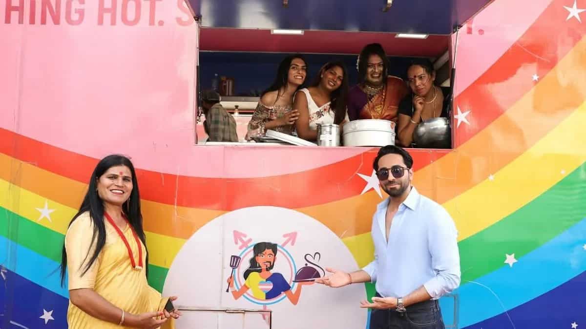 Ayushmann Khurrana Launches Food Truck For Transgender Community