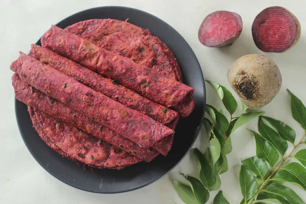 Beetroot Paratha 