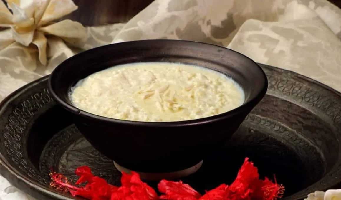 Kodo millet coconut milk kheer
