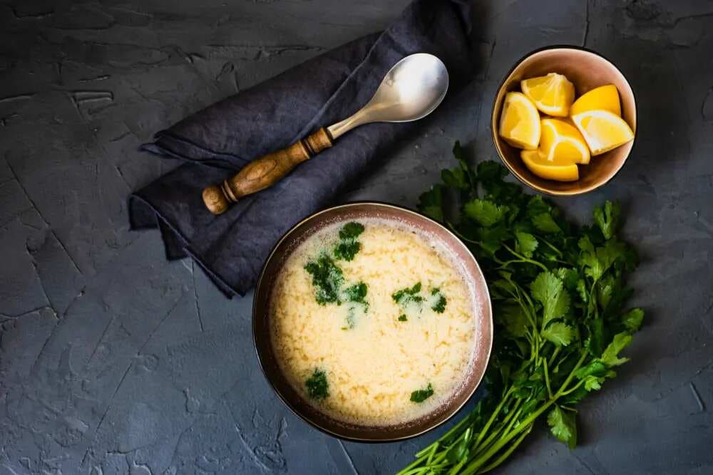 Lemon And Coriander Soup 