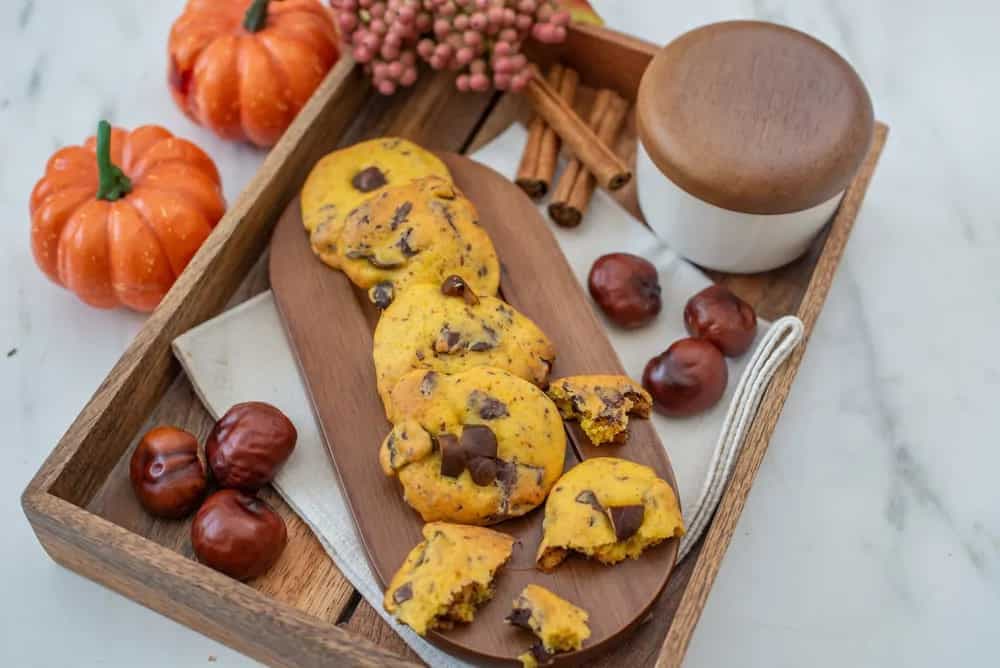 Pumpkin Chocolate Chip Cookies 